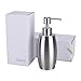 ARKTEK Soap Dispenser, Premium Stainless Steel Soap and Liquid Dispenser for Kitchen and Bathroom (350 ml)