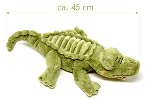Lashuma Plüschtier Alligator Grün, Keel Toys Krokodil Kuscheltier 45 cm – Bild 3