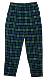 State O Maine Big and Tall Tartan Flannel Lounge Pant