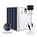 HQST 2 Packs 100 Watt 12 Volt Polycrystalline Solar Panel with MC4 Connectors High Efficiency Module PV Power for Battery Charging Boat, Caravan, RV and Any Other Off Grid Applications