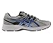 ASICS Men's Gel Contend 3 Running Shoe, Silver/Electric Blue/Black, 12 4E US