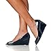 Riverberry Women's Addie Mid-Height Peep Toe Wedge Pumps