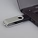 KEXIN 50 Pack 1GB Bulk USB Flash Drive Bulk Pack Memory Stick USB Drive Swivel Design USB 2.0 Black