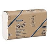 Scott 03650 Multi-Fold Towels, Absorbency Pockets, 9 2/5 x 9 1/5, White, 250 Sheets per Pack (Case of 12 Packs)