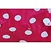 LOHOME Lady’s Raincoat, Women's Long Dot Style Waterproof Hooded Raincoat Clothing Rainwear Rain Jacket Quick Dry Beautiful Cute Wind Coat for Women Ladies Girls (Red)