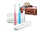 White Plastic Travel Case for Aiyabrush Sonic Electric Toothbrush