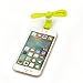 Smartphone-fan Green Mini Micro Portable USB Fan for Android Smartphone Devices Samsung Galaxy S7, S7 Edge, 6, 5, 4, 3, Note, Moto G5, J9