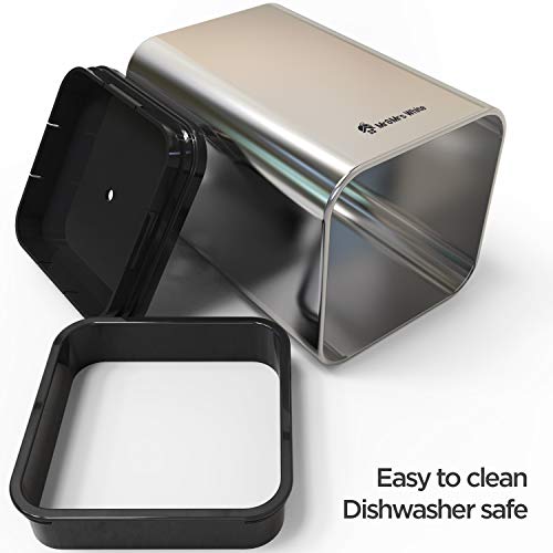 4 Kitchen+Utensil+Holder+Stainless+Organizer
