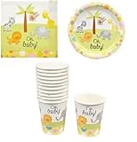 Baby Shower Paper Plates, Cups and Napkins (Gender Neutral)