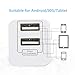 Wall Chargers with 2x6 FT iPhone Charging Cables,Sharllen Dual Port USB Plug Power Adapter Travel iPhone Charger Cord Compatible iPhone Xs/Max/XR/X/8 Plus/8/7/7Plus/6s P/6/6P/iPad/iPod White 3 Pack