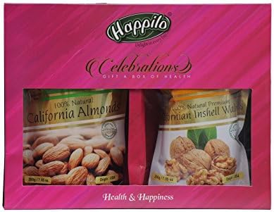 Happilo PP201 Premium Dry Fruits Gift Box, 400g