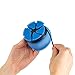 Allsop Digital Innovations 31664 Nest XL Tangle-Free USB Cable and Phone Charger Case/AirPods Organizer fits Earbuds/Earphones, Durable and Compact Storage System, Blue