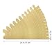 NUOLUX Gold Paper Crown Party Crown Hat Cap for Birthday Celebration Baby Shower Photo Props 12 Pack