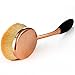 Neverland Beauty 10pcs Beauty Rose Gold & Black Toothbrush Elite Oval Make-up Brushes Set Powder Foundation Contour with Case Box