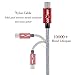 COVERY USB Type C Cable, USB C Cable 2 Pack 4Ft Nylon Braided USB C to USB A Cable Compatible Samsung Galaxy S9,S8,Note 9 8, Apple New MacBook, Nexus 6P 5X,Google Pixel,LG G5 G6,and More (Grey)
