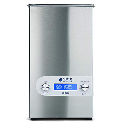 41iO8CJ1 QL Shield Ultrasonic SC-050L - Professional Ultrasonic Cleaner and Parts Cleaner, Stainless Steel, Heating, Digital, 25kHZ…
