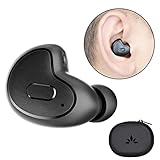 Avantree MINI Bluetooth Earbud (NO Mic) for Right Ear Only, Small Wireless Earpiece Headset for Podcast and AudioBook (NOT for GPS), Snugly Fit - Apico