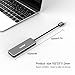 USB 3.0 Hub, Atolla 3 Ports USB 3.0 Splitter Portable Aluminum Data Hub with SD&TF Card Reader for iMac, MacBook or Any Other USB Devices.
