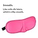 Eye Mask for Sleeping - 3D Sleep Masks Pink Black 2 Pack with Ear Plugs - Best for Puffy Eyes Made by Soft Smooth Fabrics - Great for Travel,Night Work and Home Use for Men Women and Kids DIGGOLD(TM)
