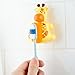 Flipper Fun Animal Lion Toothbrush Cover – Kids Toothbrush Holder with Cover – Toothbrush Holders for Bathrooms - Suction Cup Toothbrush Holder