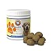 Pawfectchow Omega 3 for Dogs - Alaskan Salmon Fish Oil Treats for Dogs - Omega 3 6 9 - EPA & DHA Fatty Acids - Skin and Coat Supplement - Dry Itchy Skin, Shedding & Allergy Relief - Hip Joint Health