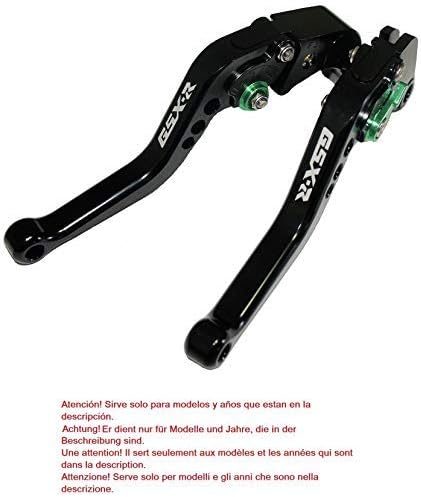 Motorcycle Adjustable Brake Clutch Lever Black for Suzukí GSX-R 600\750 (2011-2017) GSX-S 1000F (2009-2014) GSX-R 1000 (2009-2017) short