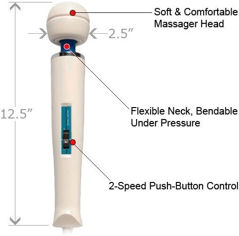 Authentic Hitachi Original Magic Wand Hv-260 (USA and Canada Only) Most Powerful Magic Wand Massage Available by Original Magic Wand