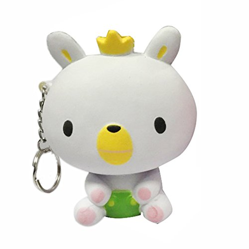 Vipe Kawaii Slow Rising Squishy Slice Bear Cream Scented Slow Rising Hand Wrist Toy Color Random - Thumbnail 3