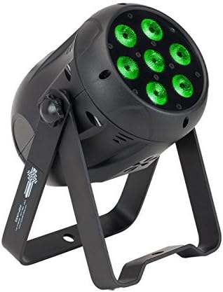 ElektraLite eyeBall QUAD 25-deg | 7x12W Quad RGBW LED 25 Degree Beam Spread Black Body ELE721-25