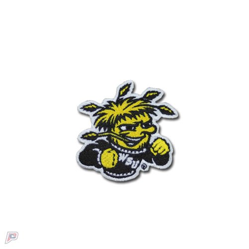 Wichita State Shockers Mascot Logo Iron On Embroidered Patch Small