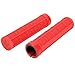 Alomejor Bike Grip 1Pair Silicone Handlebar Grip Cover Comfort Soft Bicycle Grip for Mountain Bike Road Bicycle(Red)thumb 2