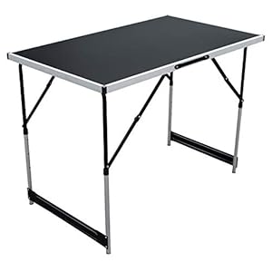 FineHome XXL campingtafel, klaptafel, tuintafel, camping, universele reistafel, aluminium, in hoogte verstelbaar, 100 x…