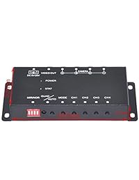 Automático Wayfeng WF IR Control 4 Cámaras Control de video Cámaras de auto Cambio de imagen Caja combinada para vista izquierda Vista derecha Frente Trasero Aparcamiento Caja de cámara
