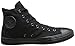 Converse Unisex Chuck Taylor All Star Hi Top Mono Black Sneaker 6.5