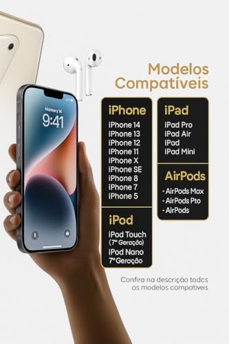 Cabo Carregador Turbo Compativel Com iPhone 8 Plus X Xr 11 12 13 14 Pro Max Branco Tipo C - Fast.