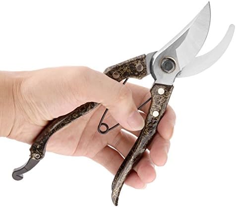 Professional Sharp &amp; safe Bypass Gardening Pruner Shears ,stainless Steel Hand Pruner Tree Trimmers Secateurs ,Hand pruners ,Hedge Clippers ,Pruning Snip ,Trimming Scissors for Garden