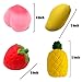 GoodtoU Squishies - 7 PCS Slow Rising Jumbo Fruit Squishies Kawaii squishy Toys Soft PU Foam Stress Relief Novelty Toy For Kids and Adults BY