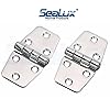 SeaLux-Marine-Grade-Stainless-Steel-Mirror-Polished-Door-Hinge-3-x-15-for-Boat-RVs-Pair