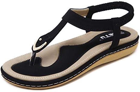 Amazon Com Skywoo Women S Bohemia Sandals Girls Summer Beach T