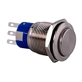 Latching Push Button Switch, URTONE UR193, 1NO1NC