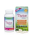 Just Thrive High Potency Probiotic & Antioxidant Supplement, 30 Capsules :: 4 Strains: Bacillus Indicus, Coagulans, Clausii, & Subtilis :: Digestive & Immune Support :: Vegan :: GMO & Gluten Free