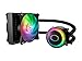 Cooler Master MasterLiquid ML120R ARGB Close-Loop AIO CPU Liquid Cooler, 120 Radiator, Dual Chamber Pump, Addressable RGB Lighting , MF120R Fans for AMD Ryzen/Intel LGA1151