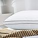 VECELO Hotel Bed Pillows for Sleeping 2 Pack 100% Hypoallergenic, Supportive Neck Pain Relief, Soft Plush Fiber Fill for Side/Back Sleeper Queen, White 2 Count