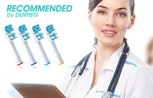 Premium Generic Replacement Brush Heads for Oral-B Braun Dual Clean (20 Pack) | Fits: Dual Clean Electric Toothbrushes, 3D Excel, Advance Power, Professional Care, Smart Series, Pro Health, Triumph - Thumbnail 5