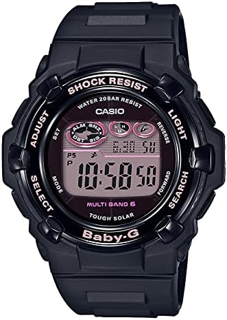 Amazon.com: Casio G-Shock Women's Baby-G Digital Watch, Black/Pink