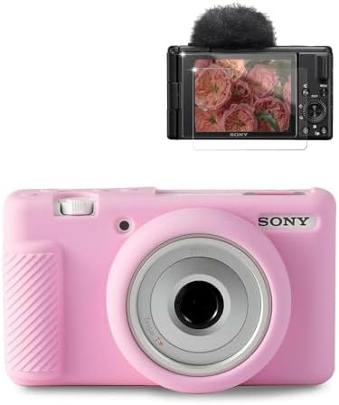 Amazon.com : Rieibi ZV-1F Camera Case, Soft Silicone Protective