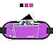 Running Belt for Men Women, Black Fanny Pack Runners Belt - Waist Pack Bag Pouch Belt for Fitness, Workout, Jogging - Phone Holder for Running for All Kinds of iPhone Samsung - Blue