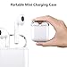 Bluetooth Headphones Wireless in-Ear Stereo Bluetooth V5.0 Headsets Earbuds Fit for Sports with Built in Microphone and Charging Case Earphones for iPhone Samsung and Android Smart Devices-Whitethumb 2