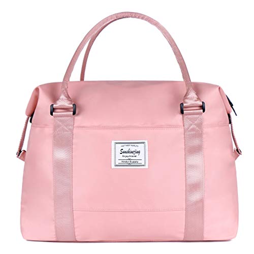 Unisex Large Travel Shoulder Weekender Overnight Bag Handbag Gym Tote