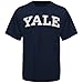 Yale University Men's T-shirt Ncaa Bulldogs Arched T-shirt